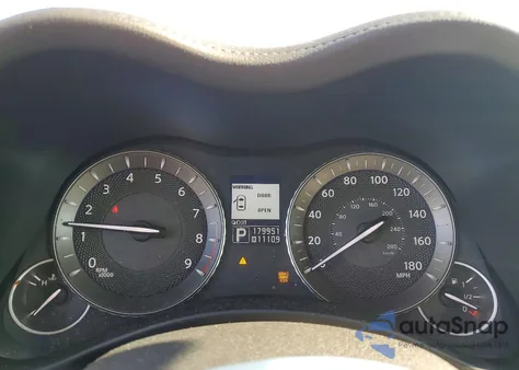 2011 Infiniti M37 z USA, uszkodzony, nr VIN JN1BY1AP2BM324942